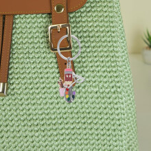 Schlüsselanhänger mit Pinselpalette für Kunstlehrer, Schüler, Abschlussgeschenke, Geburtstage, Weihnachten – kreatives DIY-Accessoire