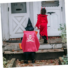 Pirat-cosplay-kappe for Halloween-gutter og -jenter, lett stoffmateriale, enkel å oppbevare