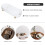 Seifenablage für Badezimmer mit Abfluss, platzsparendes Design 8