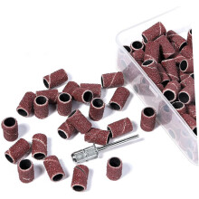Prático Manicure Banda de lixamento Ferramentas de polimento de unhas Anel de lixamento para Gel Polish Remover Nail Buffing no salão Casa