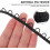 10m Black Wave Edge Lace Trim with Elastic Button Loop, Wedding Costume Accessories 8