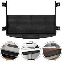 Organizador da gaveta da bandeja do teclado da mesa Abs Slide Extender do teclado para digitar acessórios da mesa do escritório