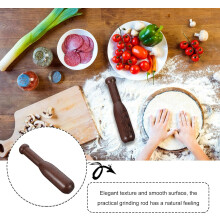Wooden Pestle 19.5cm Chicken Wing Wood Manual Spice Grinding Rod
