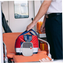 Geantă medicală mică portabilă cu fermoar, pungă goală de prim ajutor pentru călătorii și drumeții