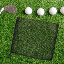 Golf Ball Mesh Drawstring Bag Large Capacity Nylon Net Holder Sports Balls Storage Pouch
