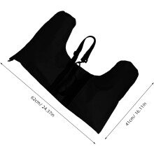Bolsa para patines con correa ajustable para el hombro, estuche negro para guardar botas de patinaje.