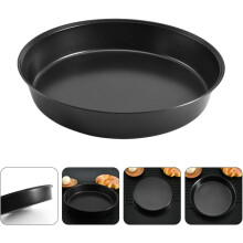 9 tommers rundt kakebrett i karbonstål, stekeplate med non-stick-belegg, bakeform med god varmeledningsevne, til hjemmekjøkken