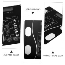 Älykäs USB-lataava digitaalinen kehon rasvaprosentti kotikäyttöön tarkkaan painonmittaustyökaluun