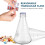 Flasco Erlenmeyer e fácil de observar líquido interno 1000ml garrafa cônica do grau do laboratório do vidro 6