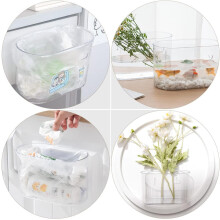 Coș de gunoi suspendat pe perete pentru depozitarea în bucătărie, containere mici din plastic pentru organizarea deșeurilor casnice
