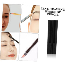 6 sacapuntas para lápices de cejas con ranura portátil para accesorios de maquillaje