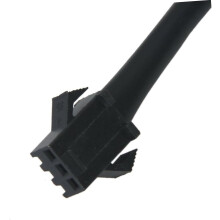 Caudalímetro Hall con rosca externa de 3/4, impulsor de acero inoxidable negro, 1-60 L/min, junta hermética para impresora.