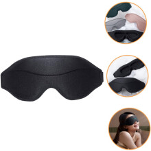 Oogmasker, slaapmasker van traagschuim, voorgevormd slaapmasker met elastische banden voor comfortabel dragen.