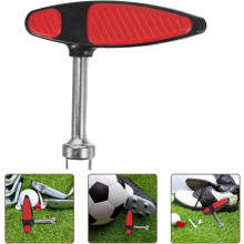 Golf Shoe Spike Wrench Universal Golf Cleat Removal Tool Stainless Steel Nail Lifter Comfortable Grip Spike Replacement