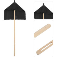 Reinigingsstaaf voor fluiten, doek, instrumentenreinigingsset, hout, comfortabel in de hand, verwijdert snel stof.