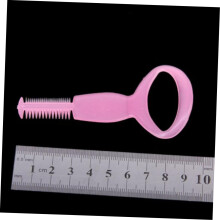 Outil de protection pour mascara, peigne à cils et sourcils, applicateur de mascara en plastique, couleur aléatoire