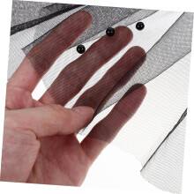 Kurzer, mehrlagiger schwarzer Brautschleier mit Schleife, Haarspange, Haarspange, Schleier für Hochzeitsfeiern und Junggesellinnenabschiede