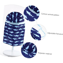 Chapéu de proteção solar dobrável para meninos e meninas de praia Cauda de cavalo e flap do pescoço Caminhada de verão Jardins Azul