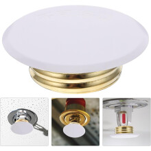 Piastra di copertura in metallo bianco per ugello sprinkler a scomparsa