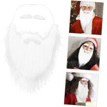 Plüschbart und künstliche Augenbrauen für Weihnachts-Cosplay-Requisiten, kreative Partydekorationen