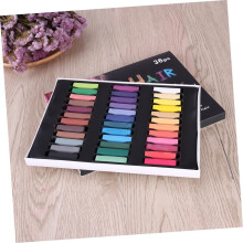 Tizas temporales para el cabello en colores pastel para niños y niñas, fáciles de aplicar.