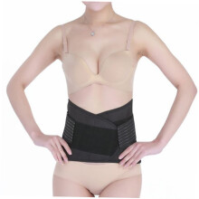 Fascia di supporto lombare elastica traspirante in rete per fitness e fitness.
