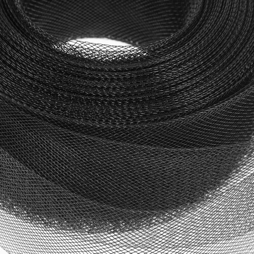 5 cm bred polyester hestehårbeinflettet stiv nettingkant for DIY-søm tilbehør til klessøm 2