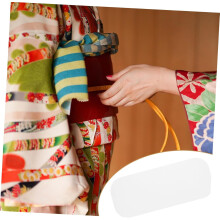 Kimono Obi Ita Gürtelplatte, weißes Taillenband zur Schärpenspannung und zum Schutz der Taille