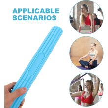 Fitness-Widerstands-Drehstange für die Ellenbogenrehabilitation, blauer Multifunktions-Krafttrainer