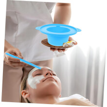 Silikon-Masken-Mischschüssel-Rührstab-Set für Gesichtsmasken, Hautpflege-Mischschüssel-Set für Heimstudios