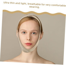 Maschera per la riduzione del doppio mento, modellatore del viso, fascia lifting per guance, taglia S per pelle compatta