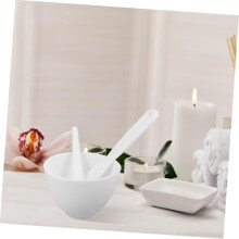 Bol de silicona para mezclar mascarillas faciales, aplicador y cuchara medidora para salones de belleza.