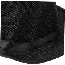 Tanzaufführungshüte, Fedora-Hüte für Jungen und Mädchen, schwarz, für Bühnenauftritte