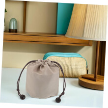 Balde bolsa forro inserir organizador redondo ombro bolsa viagem tote bolsas uso diário bolsa de substituição de armazenamento