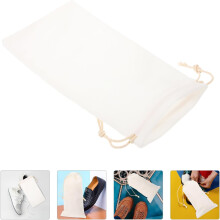 Borsa porta scarpe da ballo con coulisse, in velluto resistente all'usura, con doppia coulisse.