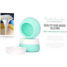 3er-Pack runde Silikon-Kosmetikdosen à 20 ml mit luftdichten Deckeln zur Aufbewahrung von Make-up auf Reisen und zu Hause