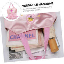 Verstellbarer Ballett-Rucksack, wunderschöner Spitzenrucksack für den Freizeitgebrauch, Tanzkurse und den Schulalltag