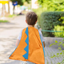 Boys and Girls Dinosaur Cape for Halloween Cosplay Costume Dinosaur Cloak Costume Suit