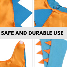 Cape de dinosaure pour garçons et filles, costume de cosplay d'Halloween, déguisement de dinosaure.