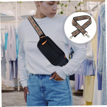 Boho-Taschenriemen im Ethno-Stil, bestickter Umhängeriemen für Handtaschen, geeignet für Crossbody-Taschen