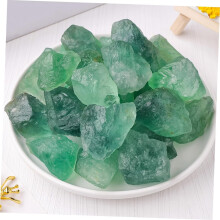 Pietre brute de fluorit verde 3-5cm 500g piatră decorativă naturală pentru umplutura vazei decor acvariu