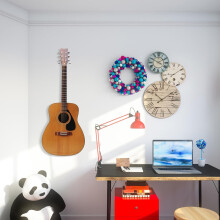 Akryl vegghenger til gitar for fiolin og gitar med praktisk veggmontert design