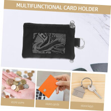 Lanyard Wallet Card Holder para mulheres Slim Design Função de bolsa de moeda para uso diário mantém cartões de crédito com segurança