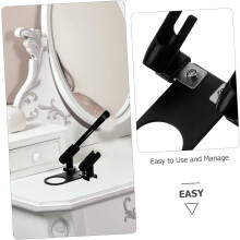 Support double pour aérographes de maquillage, stable et élégant, avec double capacité pratique.