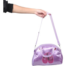 Boy Girl's Dance Bag for Girls Adjustable Ballet Shoe Bag Makeup Container for Dance Class and Travel