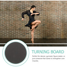Ballett-Drehscheibe für Tänzer und Turner, drehbares Balancebrett aus Nylon und EVA zum Training der Gliedmaßenkoordination