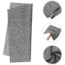 Anti-deslizante tecido Tufting almofada almofada 50x50cm DIY tapete apoio sentiu tapete