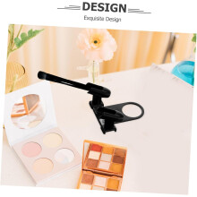 Hållare för dubbel spraypenna för smink-airbrushes Stabil och snygg borsthållare Praktisk design med dubbel kapacitet