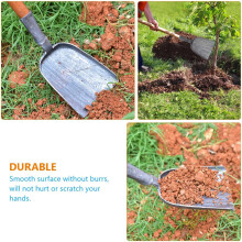 Steel Coal Shovel Fire Shovel Multifunctional Home Fireplace Trowel Large Handheld
