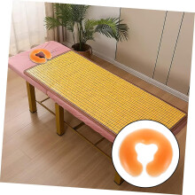 U-förmiges Nackenstützkissen aus Silikon mit Gesichtsauflage für Massageliegen und Spa-Gesichtsauflage